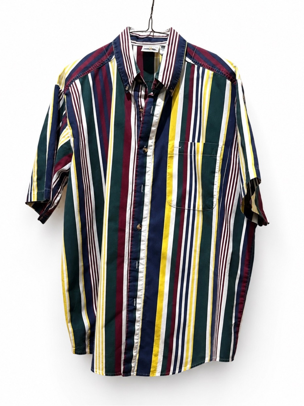 Colorful Striped Men's Casual Shirt